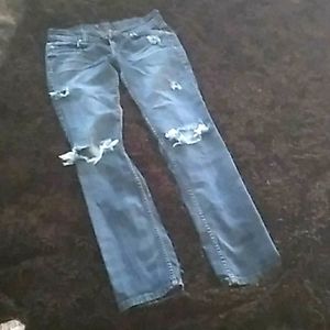 Sexy slim waist size 26 low-cut jeans perfect fit